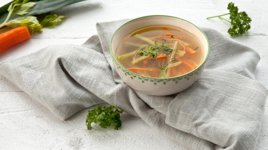 vegetables julienne soup